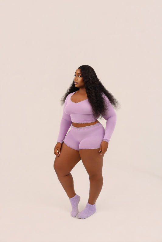 Solene Long Sleeve & Short Set