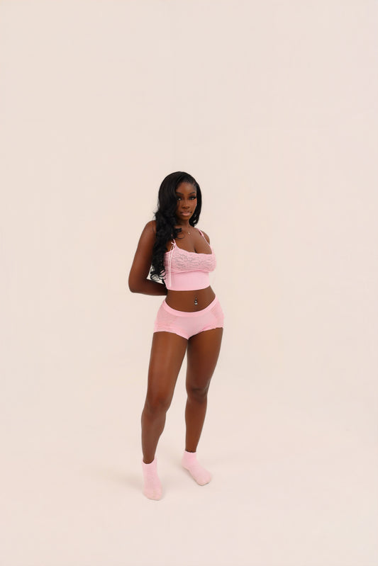 Pillow Talk Singlet & Short Set