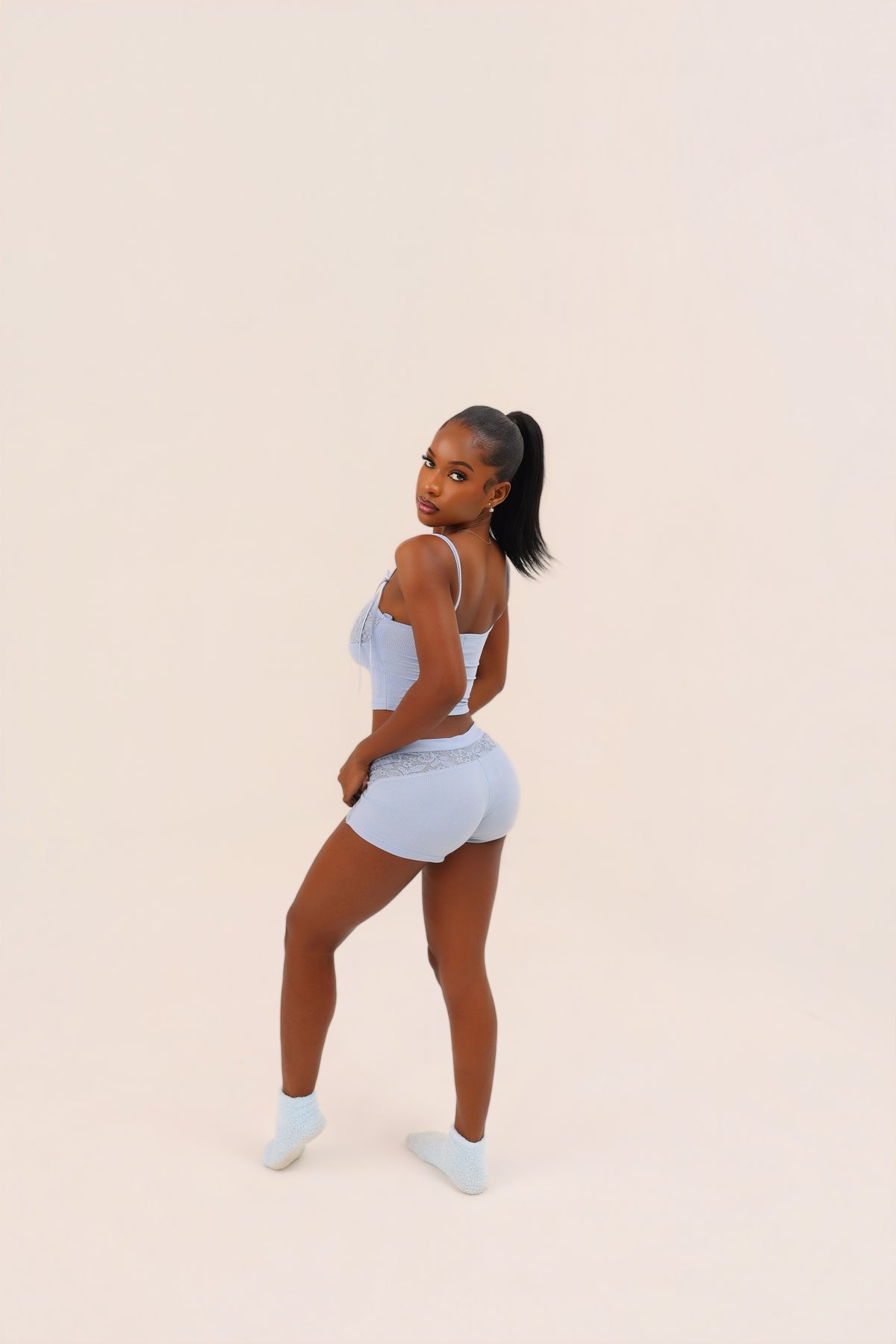 Frozen Bloom Singlet & Shorts Set