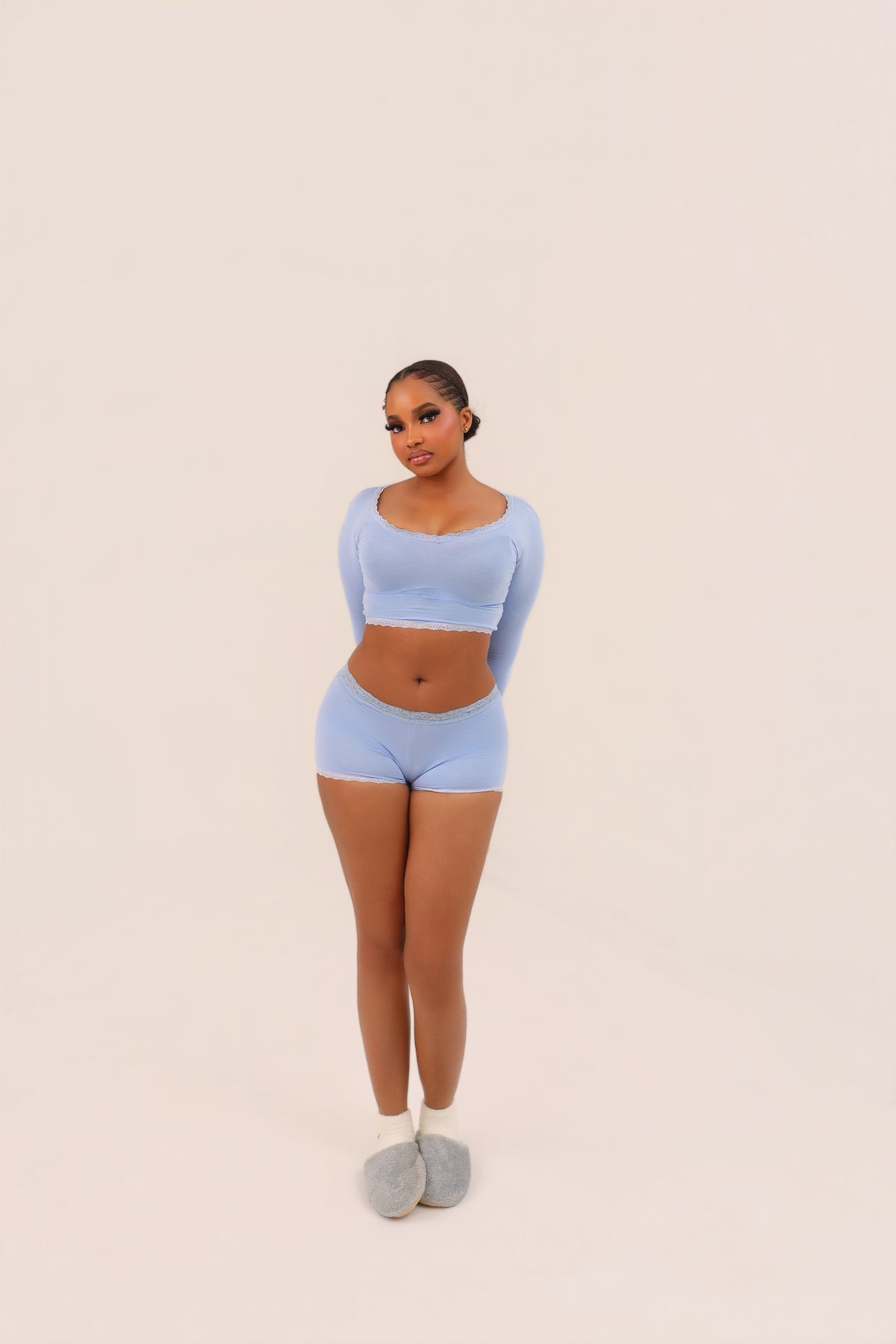 Frozen Bloom Long Sleeve & Short Set